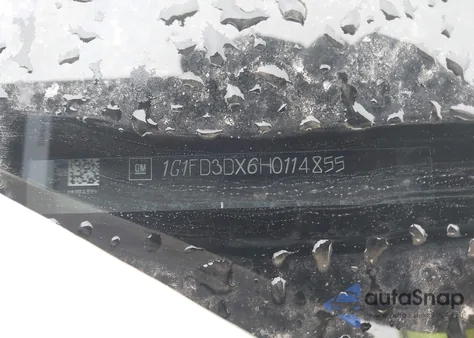 2017 Chevrolet Camaro 2Lt from USA, damaged, VIN 1G1FD3DX6H0114855